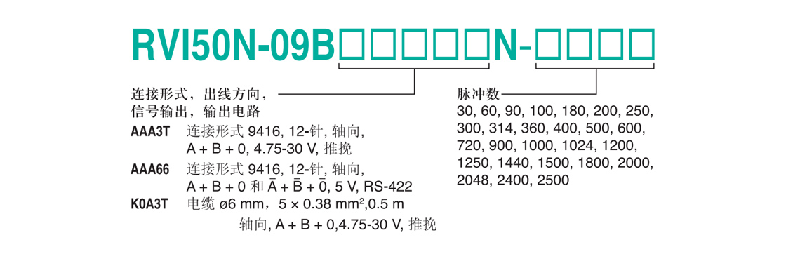 RVI50N-09BKOA3TN-1000
